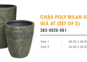 CHẬU POLY MILAN URN