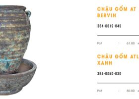 CHẬU GỐM AT XANH